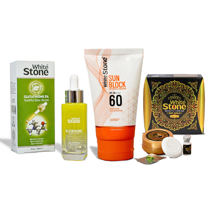 4 in 1 Beauty Cream + SPF 60 Sunblock + Glutathione 2%