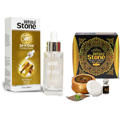 4 in 1 beauty Cream + 24K Gold firming Serum