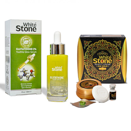4 in 1 beauty Cream + Glutathione 2% Serum