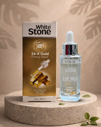 White Stone 24K Gold Illuminating Serum – Age-Defying Glow Enhancer